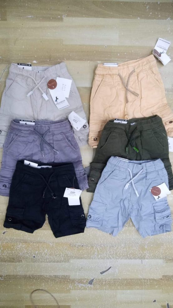 Boy Khaki Shorts